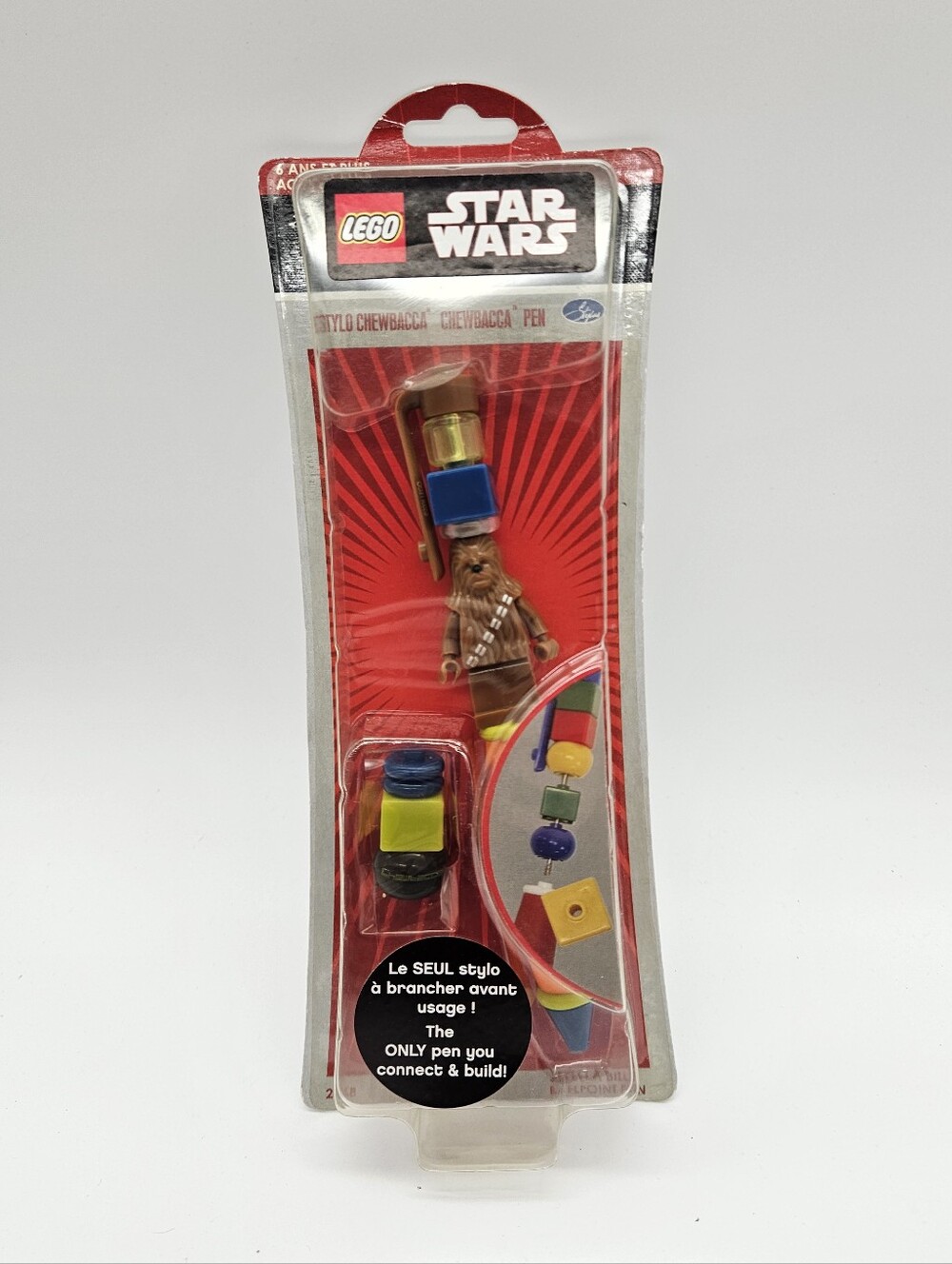 LEGO | Star Wars Chewbacca Pen in box vintage 2006